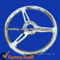 cast alloy boat steering wheel